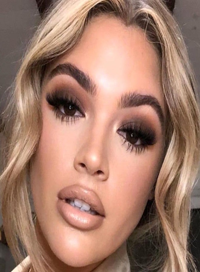 Mysense Matte Dark Brown Single Eyeshadow Palette, Pressed Powder Eye Shadow Makeup, High Pigment Long Lasting Vegan & Cruelty Free, 206# Heart - Image 4